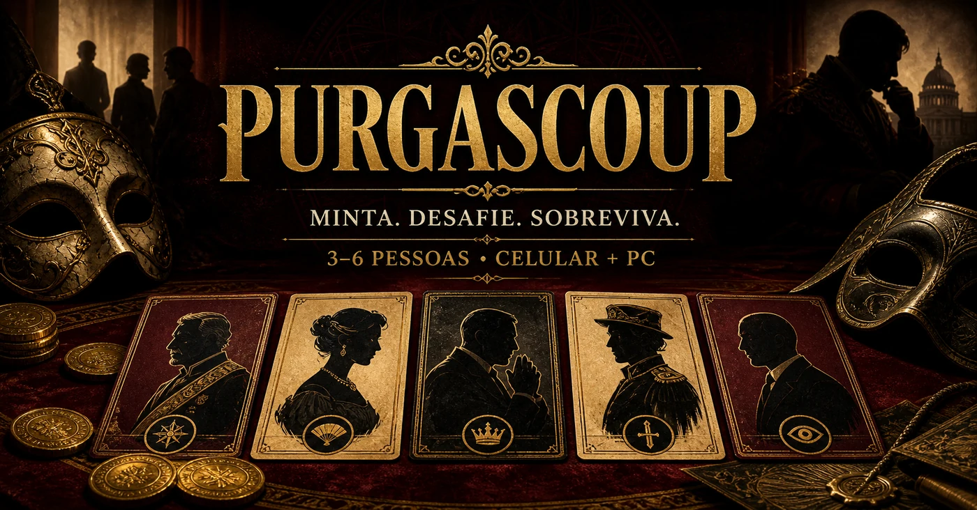 Mesa de conspiração do PurgasCoup
