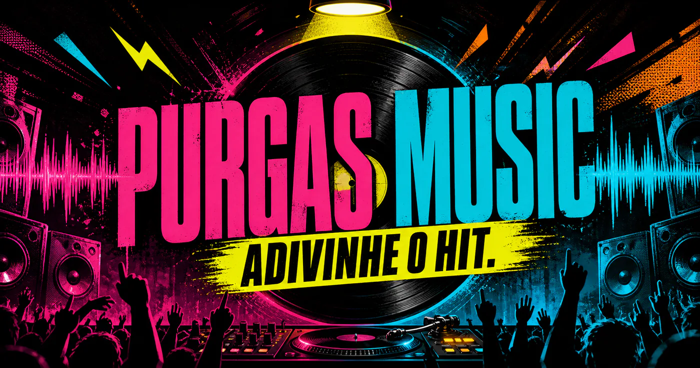 Vinil, palco e ondas sonoras do PurgasMusic